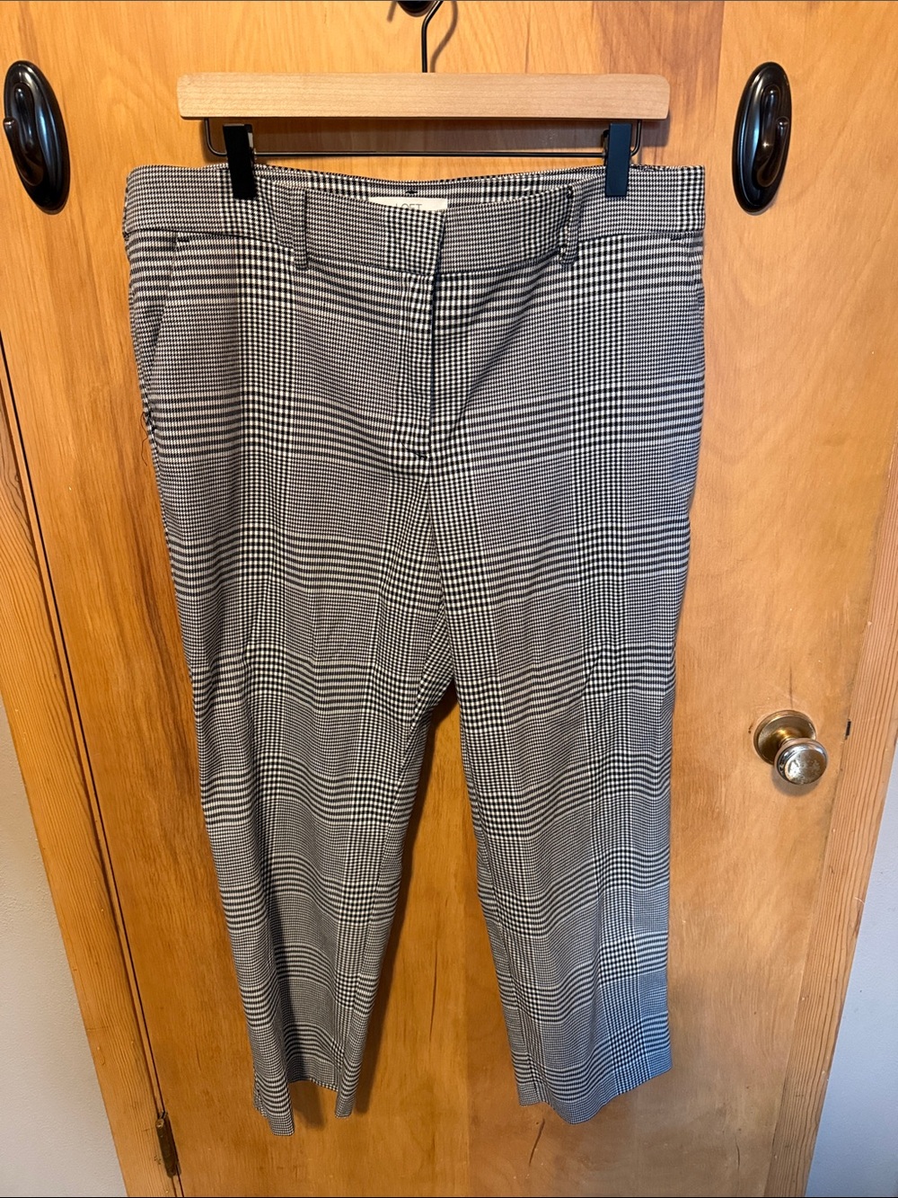 LOFT Riviera Slim Women’s Dress Pants - Black/White